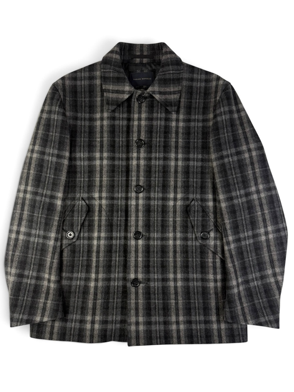 Banana Republic 2005 Heritage Wool Plaid Jacket NWT Men’s Large